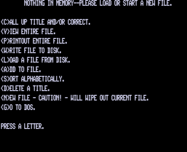 Screen shot